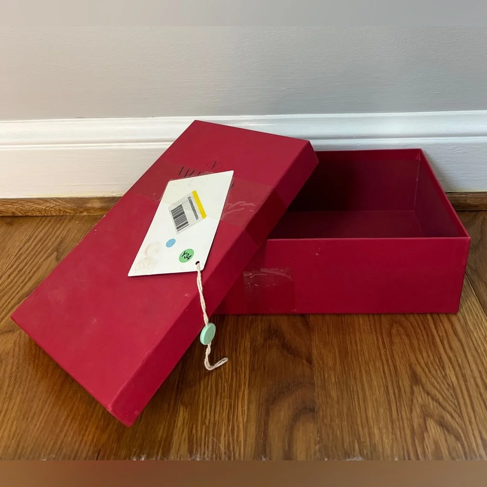 Valentino Garavani Colorblock Leather Shoulder Bag / Clutch w/ Box Dust Bag Tags